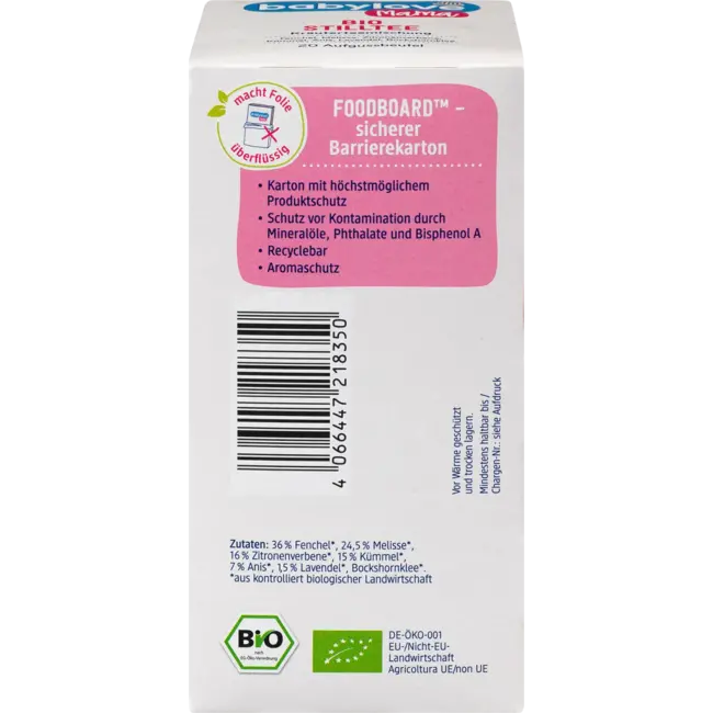 babylove mama Borstvoedthee Kruidenmengsel (20 Zakjes) 40 g
