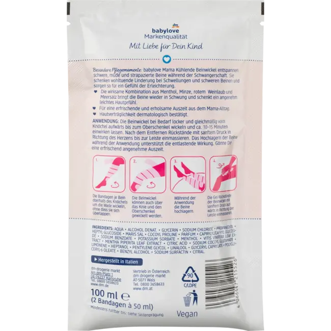 babylove mama Koele Beenwikkels 2 St