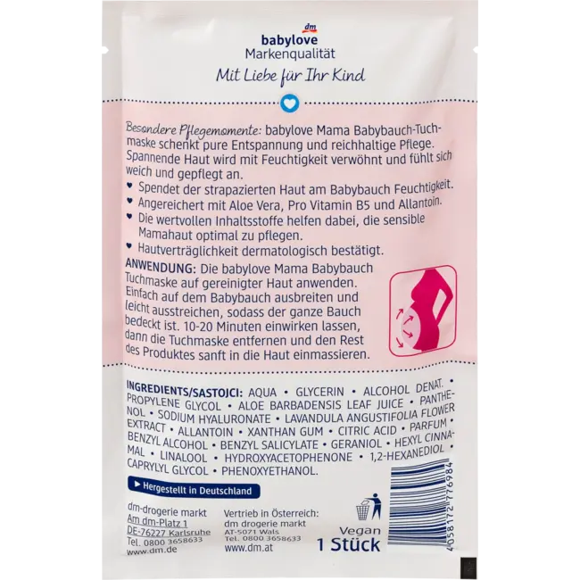 babylove mama Babybuik Doekmasker 1 St