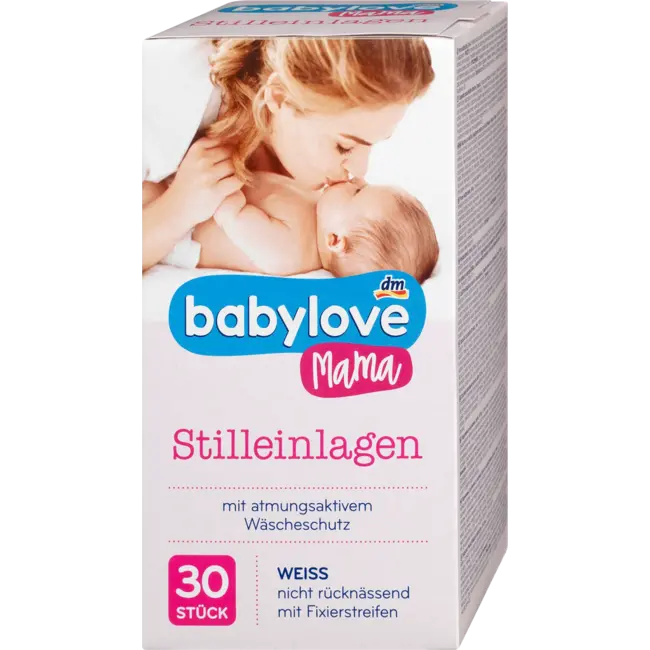 babylove mama Borstvoedingskussen Wit 30 St
