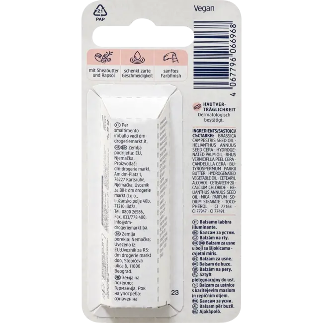 Balea Lippenbalsem Shiny Blossom 4.8 g