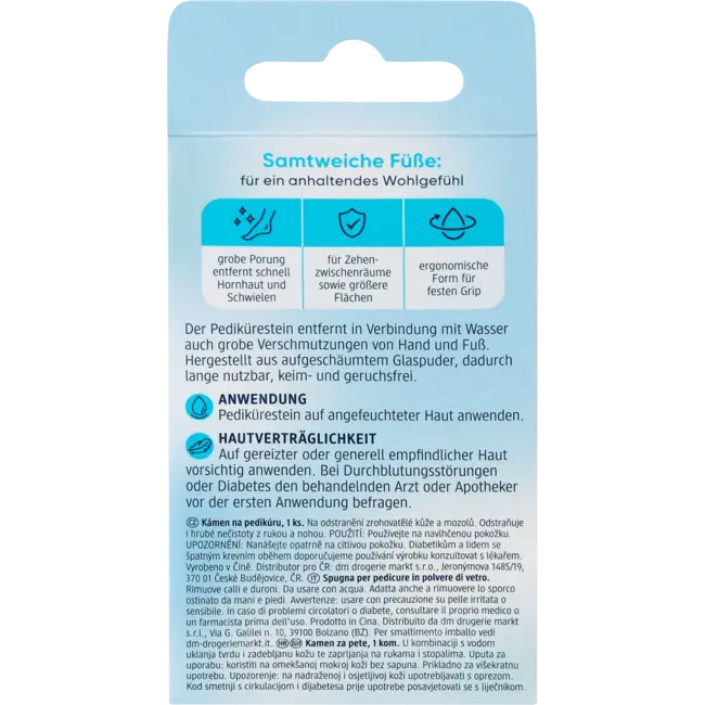 Balea Pedicuresteen In Druppelvorm 1 St