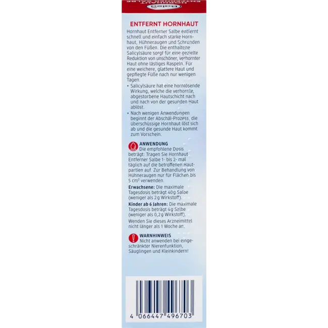 Balea Voetcrème Eeltverwijderaar Zalf 50 g