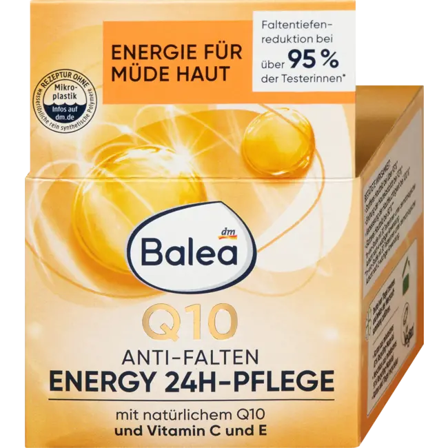 Balea Gezichtscrème Q10 Antirimpel Energy 24h-verzorging 50 ml