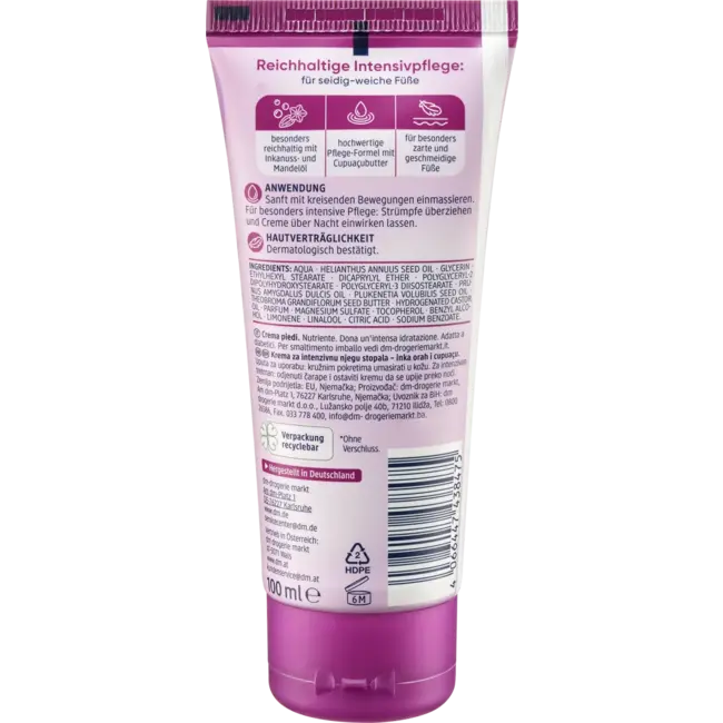 Balea Intensieve Voetcrème 100 ml