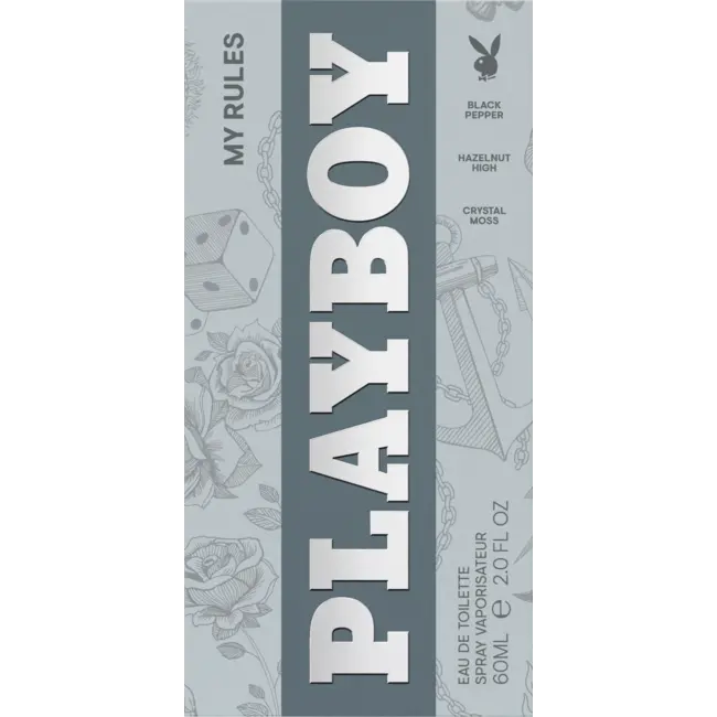 Playboy My Rules Eau De Toilette 60 ml