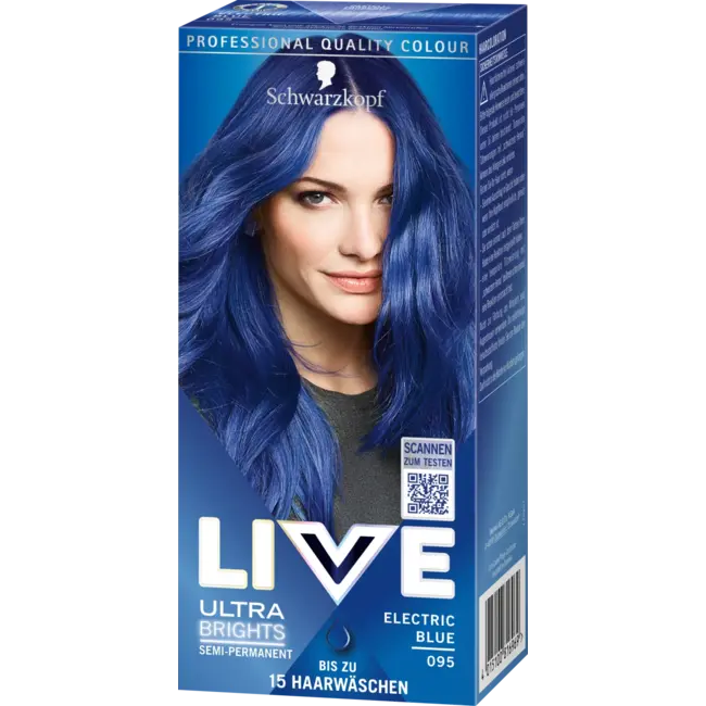 Schwarzkopf LIVE Ultra Brights 095 Electric Blue 1 St