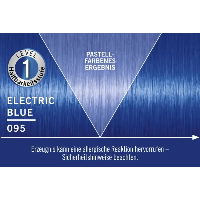 Schwarzkopf LIVE Ultra Brights 095 Electric Blue 1 St