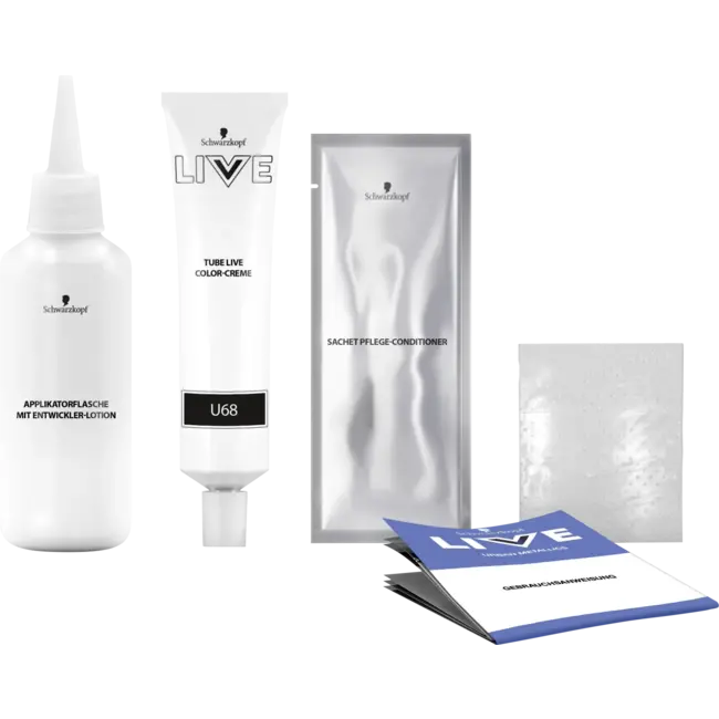 Schwarzkopf LIVE Haarverf Urban Metallics, U68 Ruby Glaze 1 St