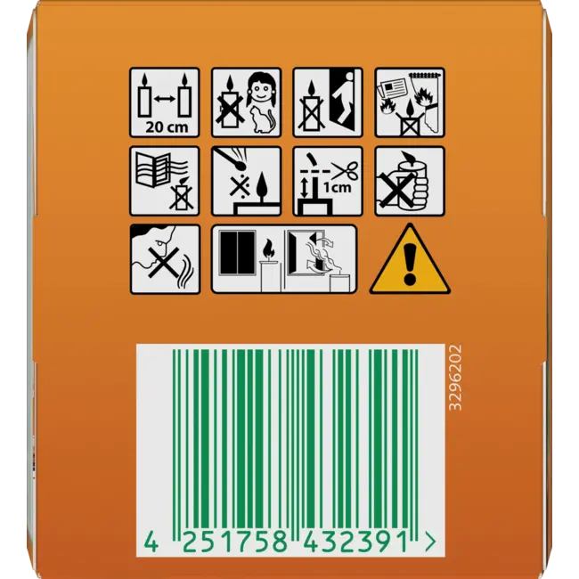 AirWick Geurkaars in Glas Warm Vanilla Wish 220g 1 St