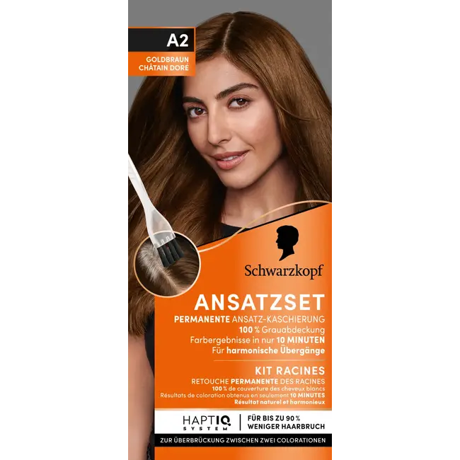 Schwarzkopf Uitgroeiset A2 Goudbruin 1 St