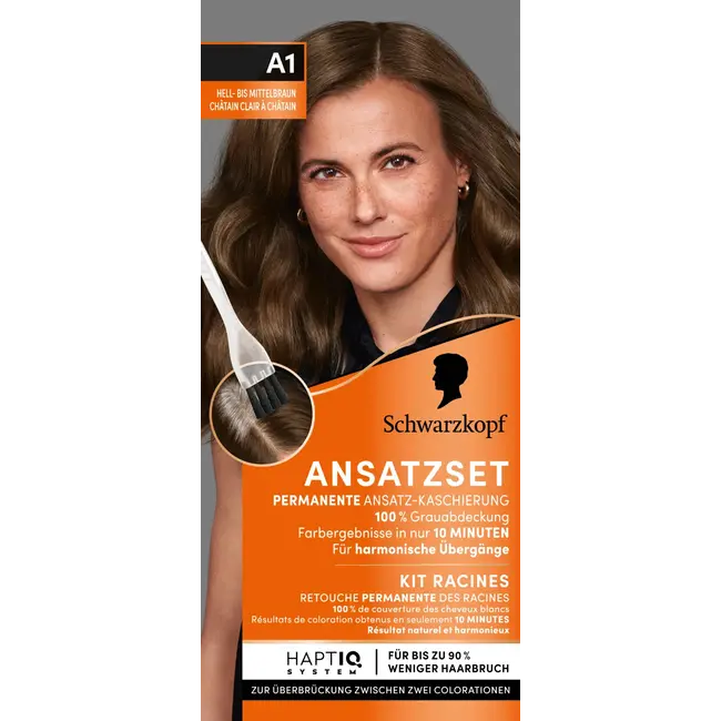 Schwarzkopf Uitgroeiset A1 Licht- Tot Middelbruin 1 St