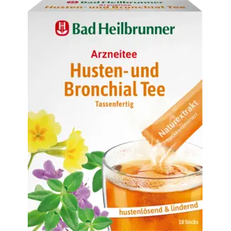 Bad Heilbrunner Bad Heilbrunner Medicijnthee Hoest & Bronchiale Thee (10 Stuks)