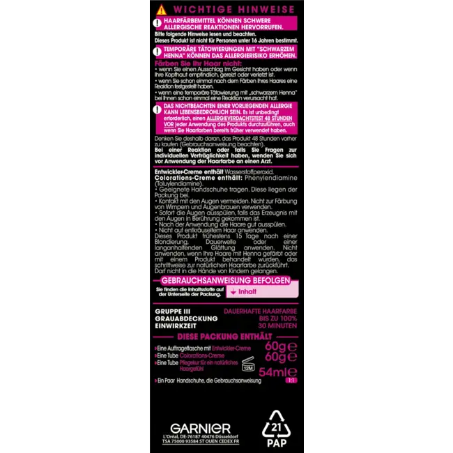 Garnier Olia Haarverf 8.12 Glanzend Blond 1 St