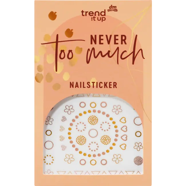 trend !t up Nagelstickerset Never Too Much 89 St