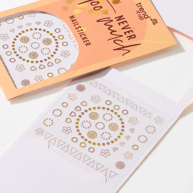 trend !t up Nagelstickerset Never Too Much 89 St