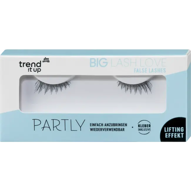 trend !t up Kunstwimpers Big Lash Love Partly (1 Paar) 2 St