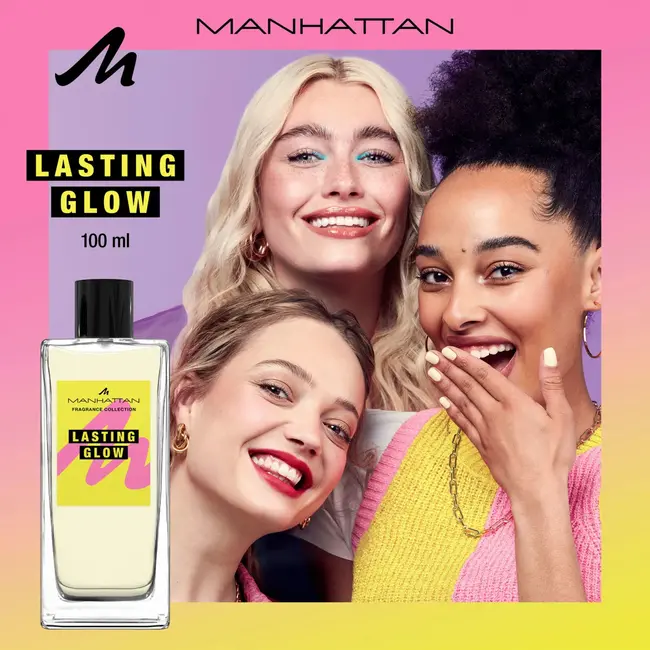 MANHATTAN Cosmetics Lasting Glow Eau De Parfum 100 ml