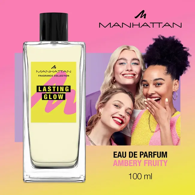 MANHATTAN Cosmetics Lasting Glow Eau De Parfum 100 ml