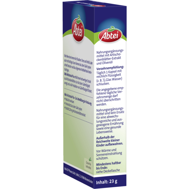 Abtei Artisjok Plus Lever en Gal Capsules 30st