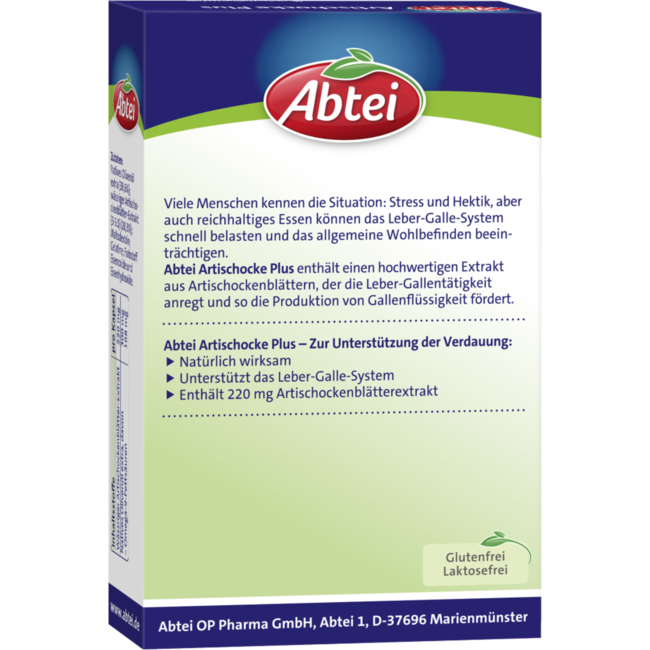 Abtei Artisjok Plus Lever en Gal Capsules 30st