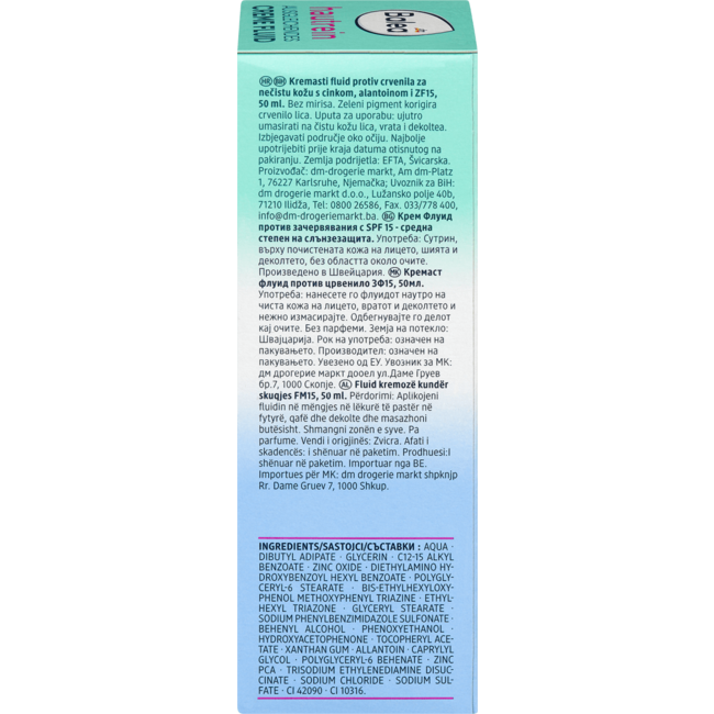 Balea Hautrein Balancing Crème-Fluid 50 ml