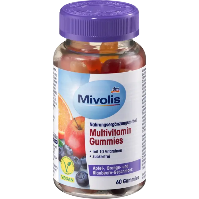 Mivolis Multivitamine Gummies 60 St 120.0 g