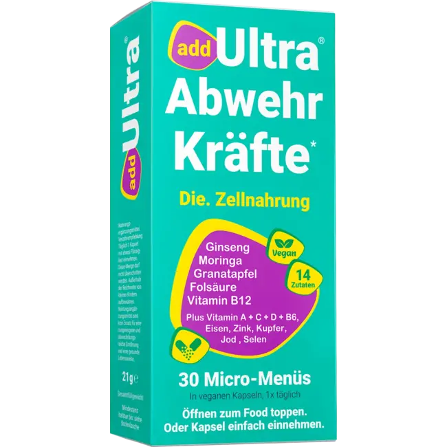 addUltra Verdediging Krachten Capsules 30 St 21.0 g