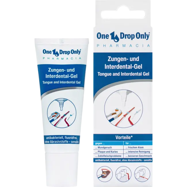One Drop Only Tong- En Interdentale Gel, Fluoridevrij 25.0 ml