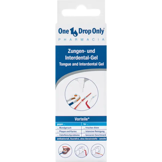 One Drop Only Tong- En Interdentale Gel, Fluoridevrij 25.0 ml
