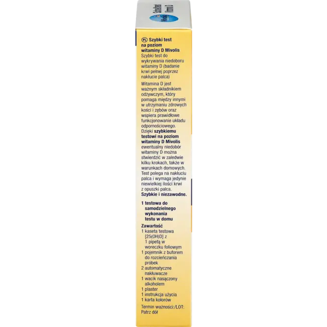 Mivolis Sneltest Vitamine D, 1 Toepassing 1.0 Wl