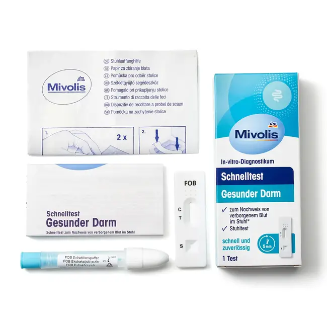 Mivolis Sneltest Gezonde Darmen, 1 Toepassing 1.0 St