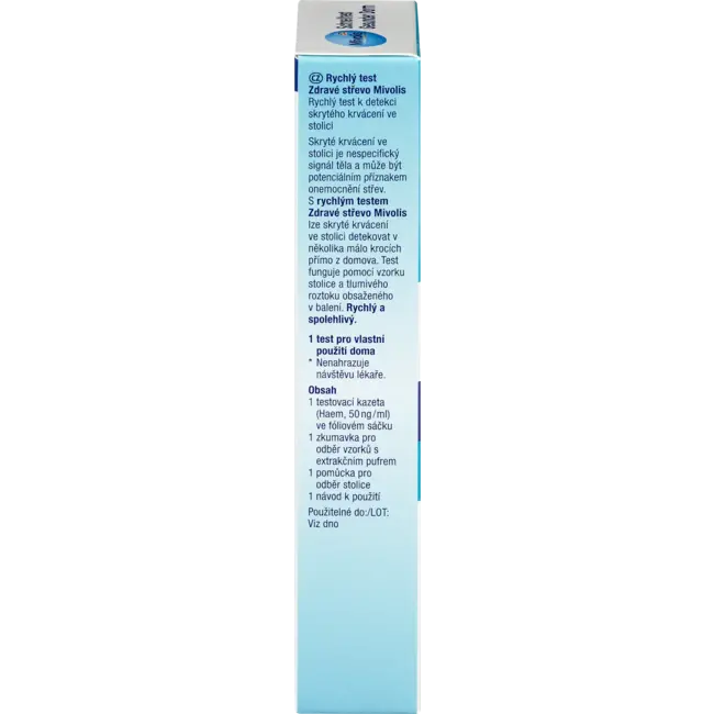 Mivolis Sneltest Gezonde Darmen, 1 Toepassing 1.0 St