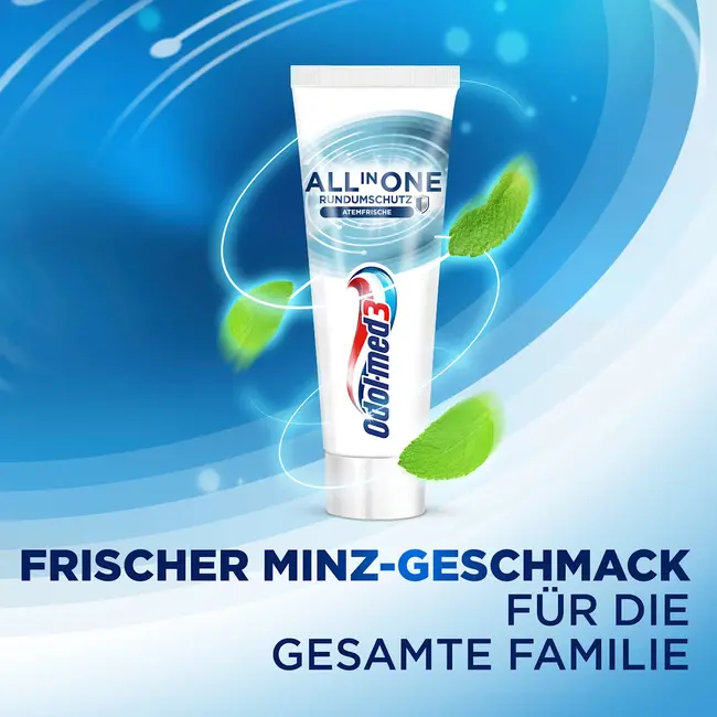 Odol med 3 Tandpasta All In One Allround Bescherming Ademfrisheid 75.0 ml