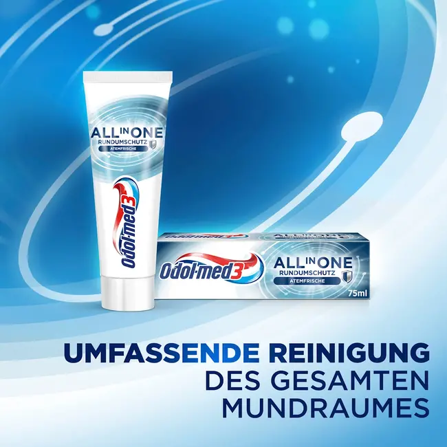 Odol med 3 Tandpasta All In One Allround Bescherming Ademfrisheid 75.0 ml