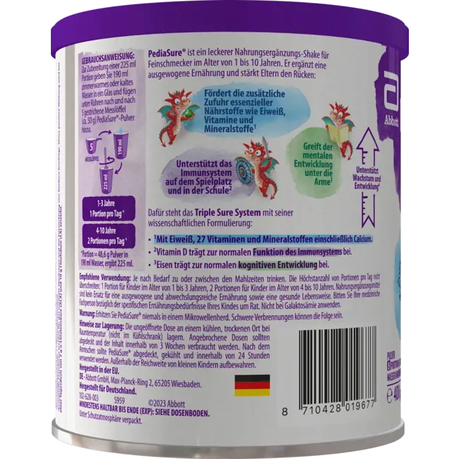 PediaSure Schud Kinder Drachen Power Vanille 400.0 g