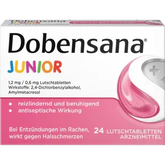 Dobensana Dobensana Junior Aardbeiensmaak Zuigtabletten