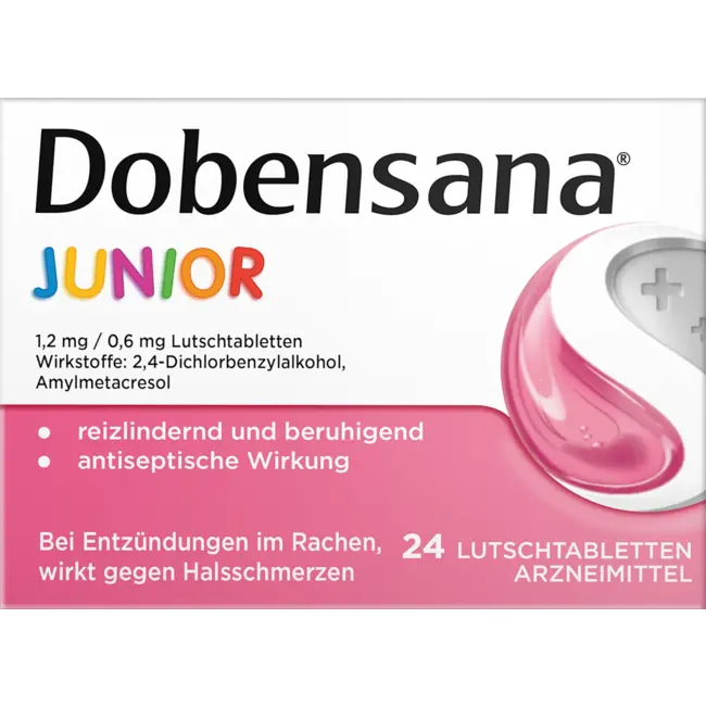 Dobensana Junior Aardbeiensmaak Zuigtabletten 24.0 St