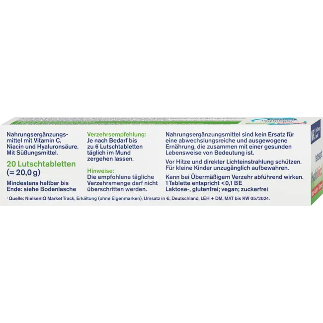 tetesept Zuigtabletten Hyalovoice Keel Keel Stem 20 St 20.0 g