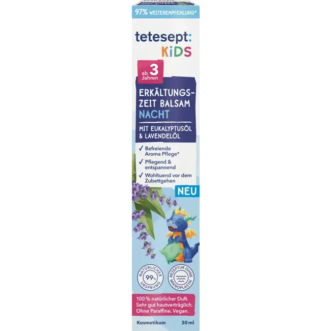 tetesept Verkoudheidstijd Balsem Nacht Kids 30.0 ml