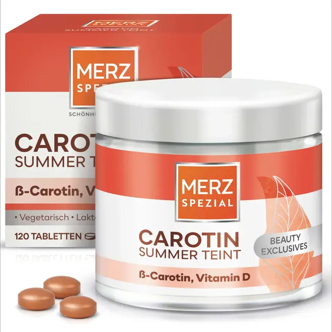 Merz Spezial Carotin Zomer Teint Tablet 120 St 73.8 g