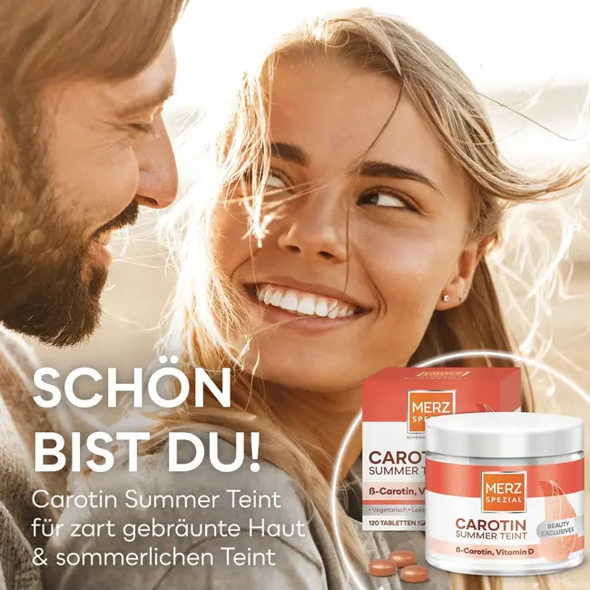 Merz Spezial Carotin Zomer Teint Tablet 120 St 73.8 g