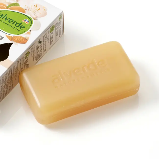 alverde NATURKOSMETIK Zeepstuk Crèmezeep Met Sheaboter & Amandelmelk 100.0 g
