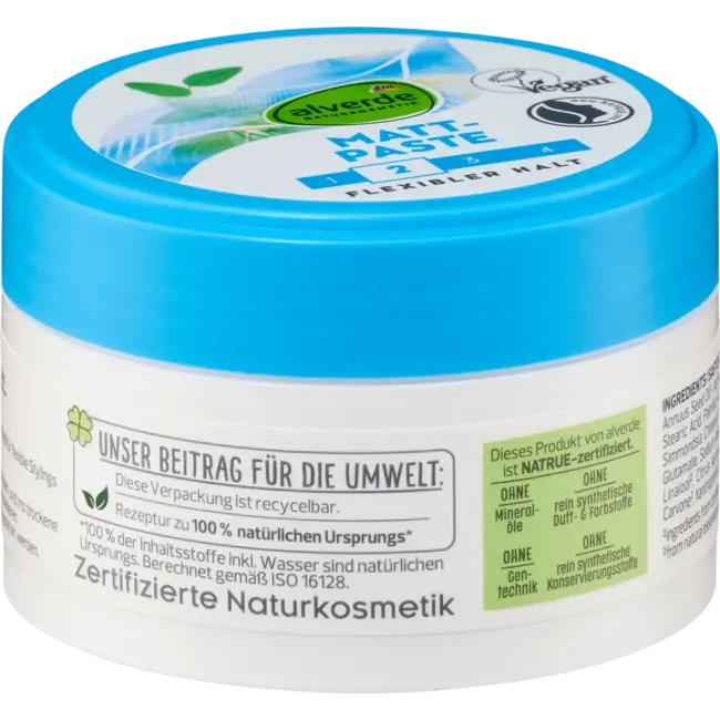 alverde NATURKOSMETIK Styling Mattpaste 100.0 ml