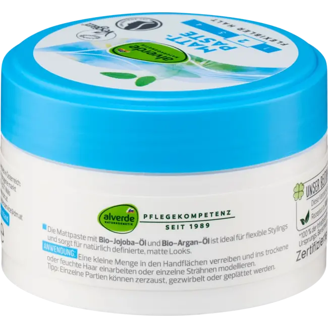 alverde NATURKOSMETIK Styling Mattpaste 100.0 ml