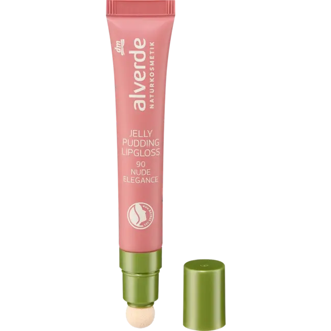 alverde NATURKOSMETIK Lipgloss Jelly Pudding 90 Nude Elegance 10.0 ml