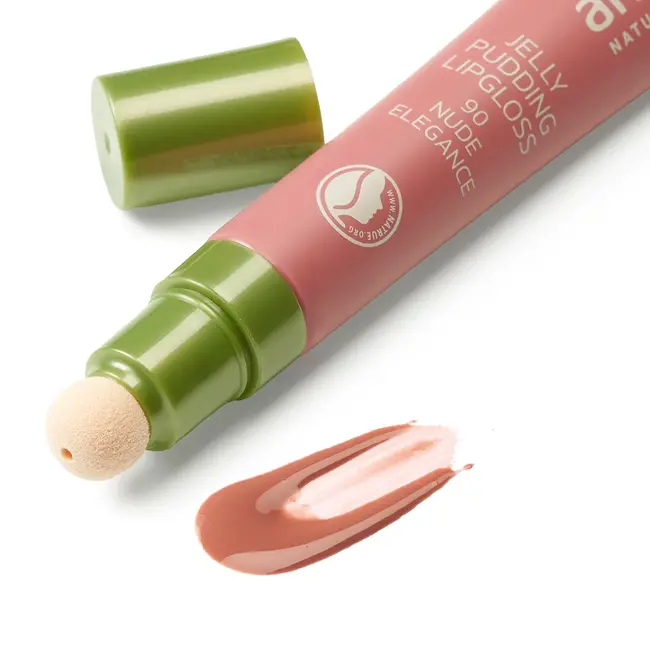 alverde NATURKOSMETIK Lipgloss Jelly Pudding 90 Nude Elegance 10.0 ml
