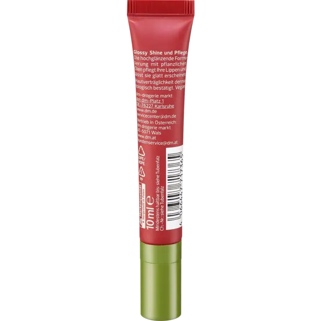 alverde NATURKOSMETIK Lipgloss Jelly Pudding 35 Dark Berry 10.0 ml