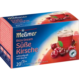Meßmer Meßmer Vruchtenthee, Zoete Kers 'ibiza Dream' (20 X 2,5g)