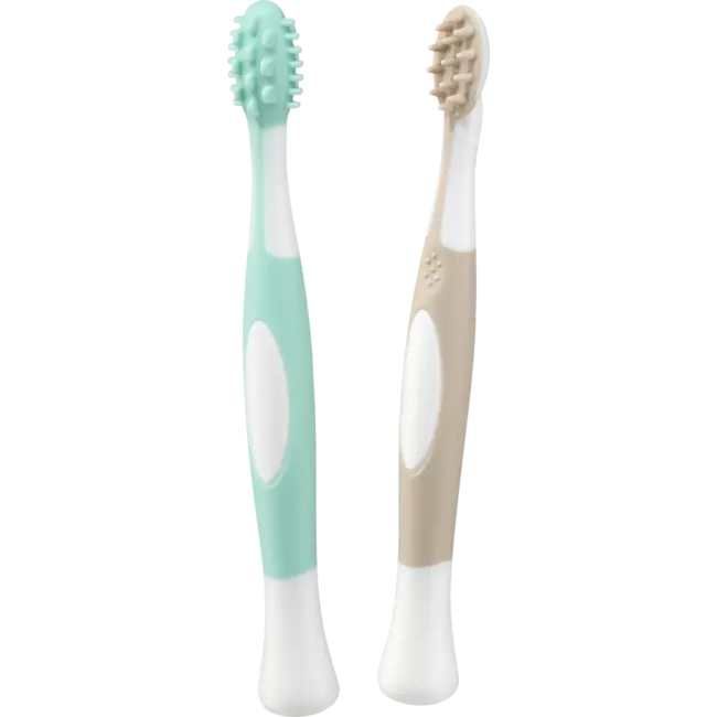 babylove Tandverzorging-leerset Mint/beige 2.0 St
